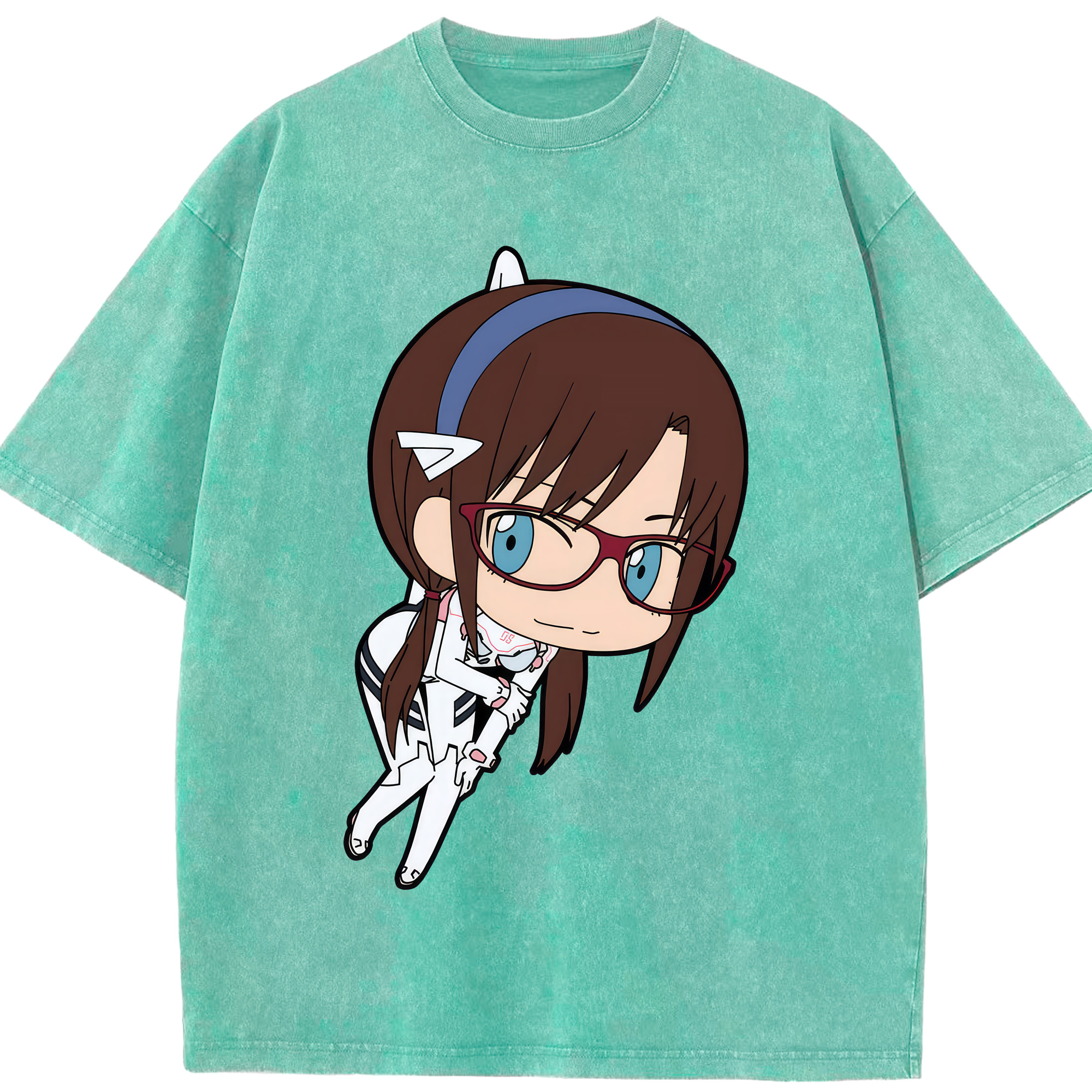 （画像用） EVA 新世紀エヴァンゲリオン 綿100% ヴィンテージ風 半袖Tシャツ（フロントプリント）